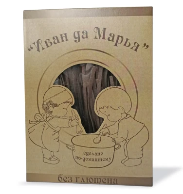 Макароны "Иван да Марья" лапша гречневая