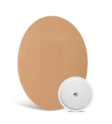 Водостойкие овальные тейпы для датчика Фристайл Либра Freestyle Libre 25 штук