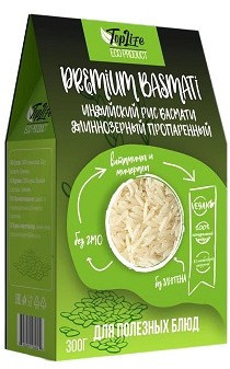 Рис "TopLife Eco Product" Басмати длиннозерный пропаренный