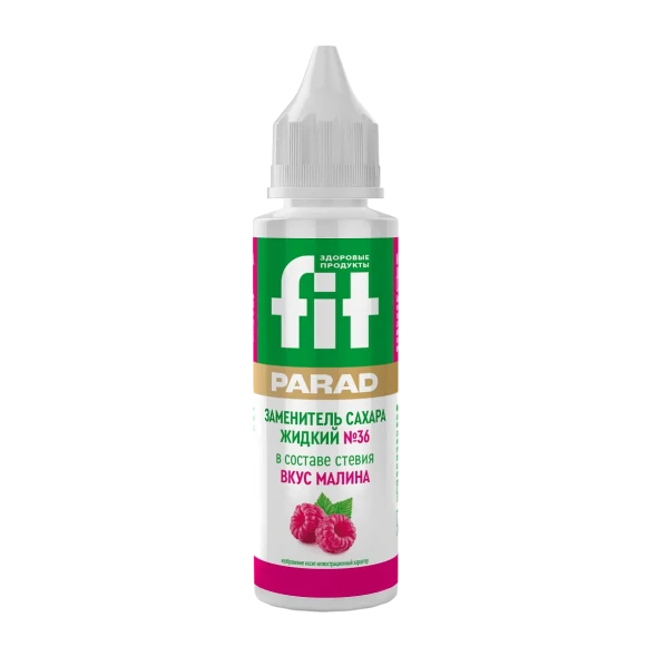 Заменитель сахара "Стевия" вкус малина FitParad № 36 жидкий