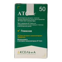 Тест-полоски АТ Кеа AT Care №50