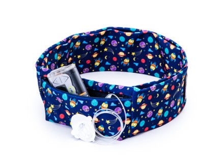 Пояс для ношения инсулиновой помпы Инсула с замочком Insula Lock - Космос