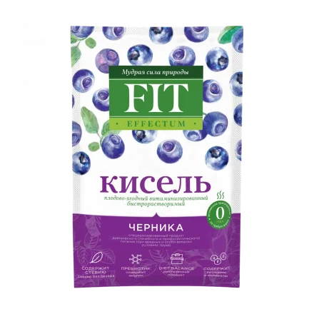 Кисель витаминизированный "Черника" FitParad
