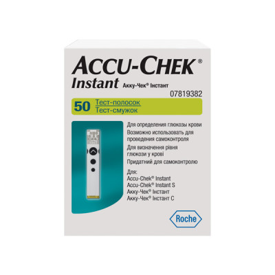 Тест-полоски Акку-Чек Инстант Accu-Chek Instant №50 