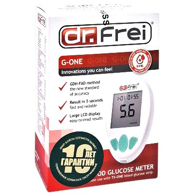 Глюкометр Dr.Frei Доктор Фрей G-One