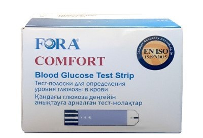 Тест-полоски Фора Комфорт Fora Comfort №50