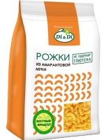 Макаронные изделия без глютена амарантовые "Рожки" Ди энд Ди/Di&Di