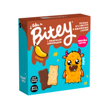 Печенье безглютеновое "Банан" Байт Bite с шоколадом