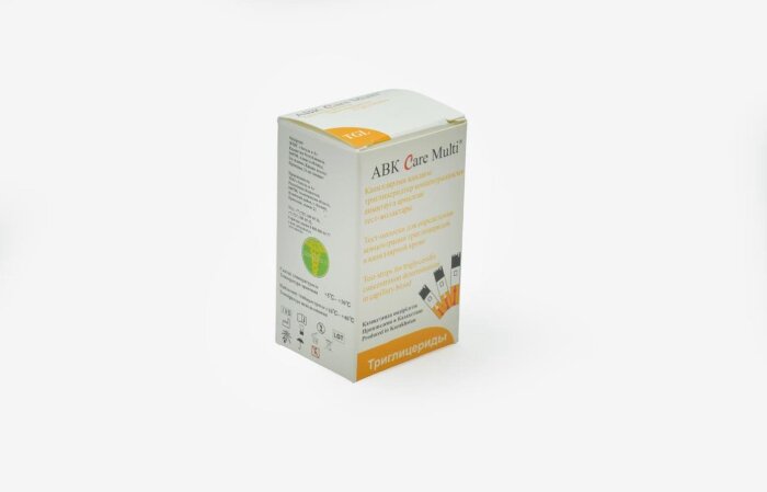 Тест-полоски триглицериды АБК Кеа Мульти ABK Care Multi №25