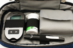 Сумка для глюкометра и диабет принадлежностей - Тревел/Travel - Джинс