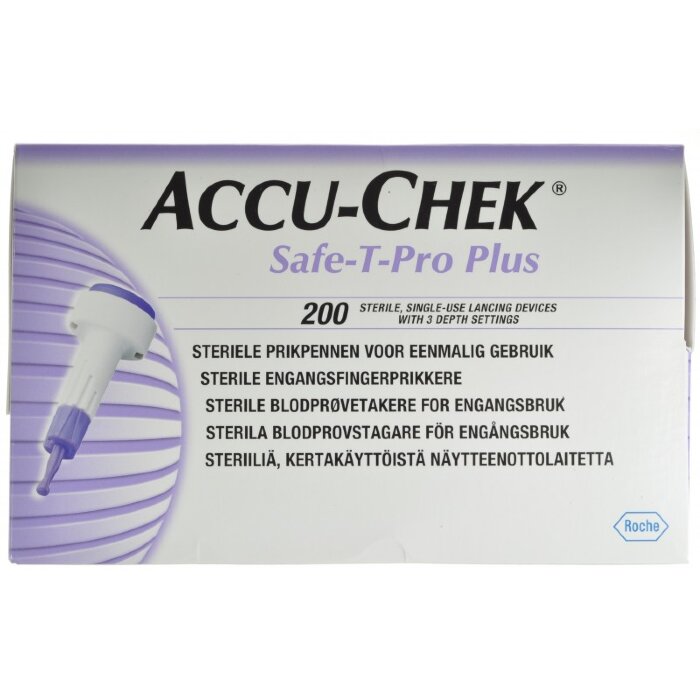 Ланцеты Акку-Чек Сэйф-Т-Про Плюс Accu-Chek Seif-T-Pro Plus №200