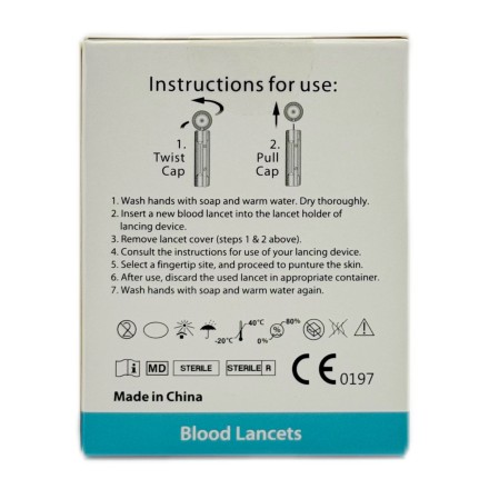 Ланцеты Лианфа 30G Lianfa №100