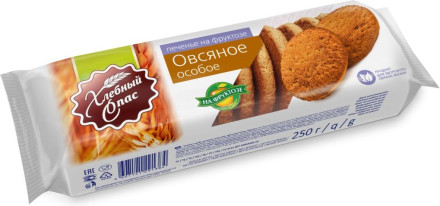 Печенье овсяное "Хлебный спас" особое 