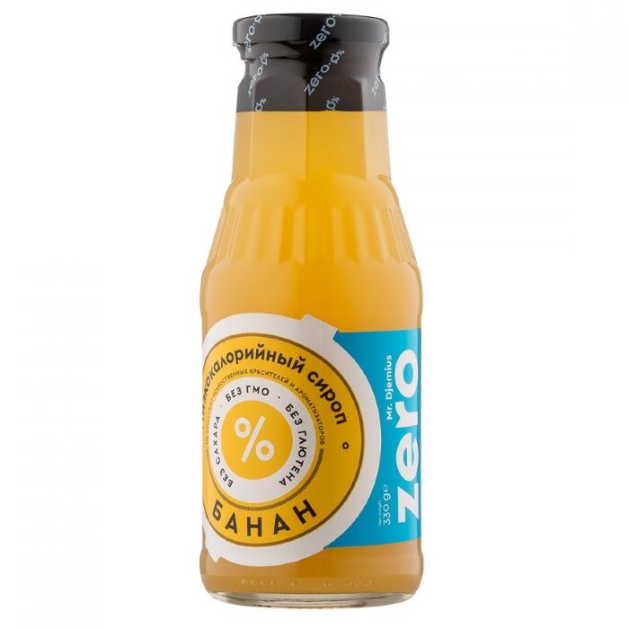 Низкокалорийный сироп Djemius без сахара "Банан" ZERO