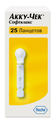 Ланцеты Акку-Чек Софткликс Accu-Chek Softclix №25
