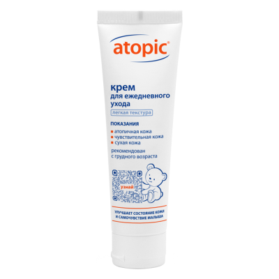 Крем для ежедневного ухода Atopic, 100 мл