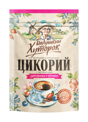 Цикорий растворимый "Черника и шиповник" Бабушкин хуторок/ Grandma's farm