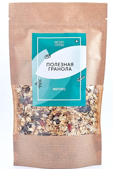 Гранола полезная "Фитнес" Настин Сластин/Nastin Slastin