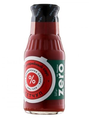 Низкокалорийный соус Djemius без сахара "Кетчуп" ЗЕРО/ZERO