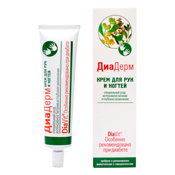 Крем для рук и ногтей "ДиаДерм", 75 мл