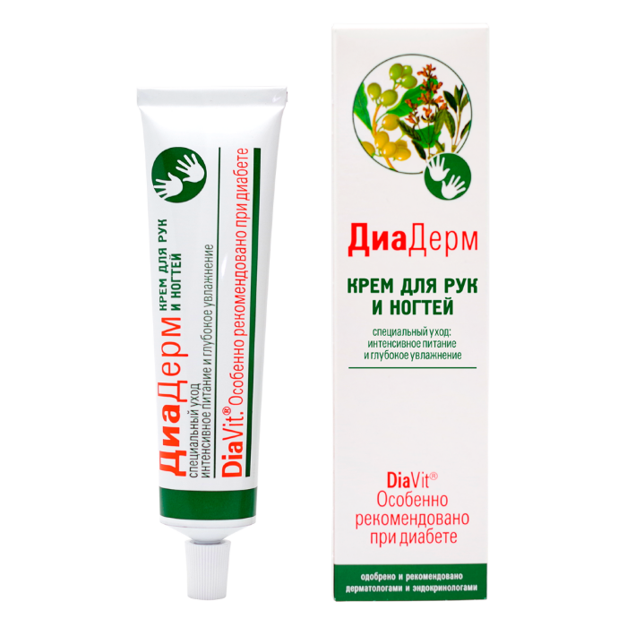 Крем для рук и ногтей "ДиаДерм", 75 мл
