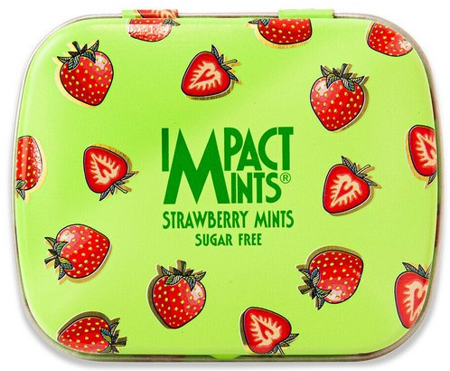 Драже без сахара "Клубника" IM Pact Mints