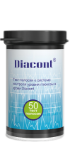 Тест-полоски Диаконт Коннект Diacont Connect №50