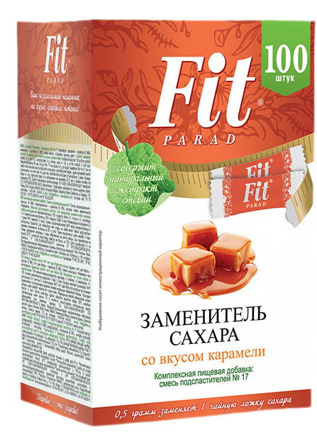 Заменитель сахара "Карамель" ФитПарад / FitParad № 17