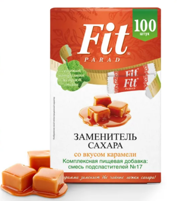 Заменитель сахара "Карамель" ФитПарад / FitParad № 17
