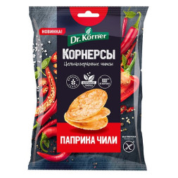 Чипсы кукурузно-рисовые "Паприка" Доктор Корнер/Dr.Korner