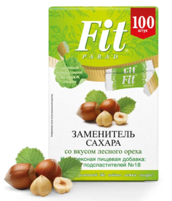 Заменитель сахара "Лесной орех" ФитПарад / FitParad № 18
