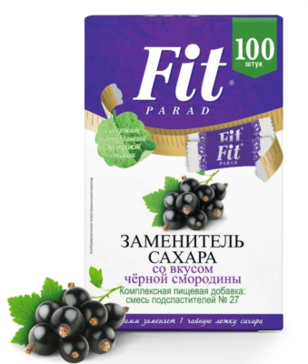 Заменитель сахара "Черная смородина" ФитПарад / FitParad № 27
