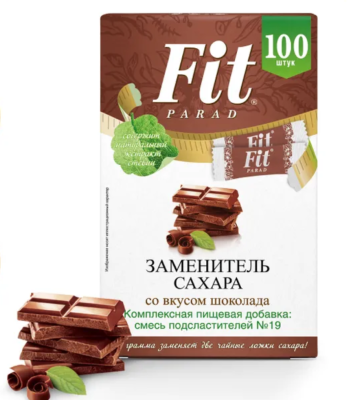 Заменитель сахара "Шоколад" ФитПарад / FitParad № 19