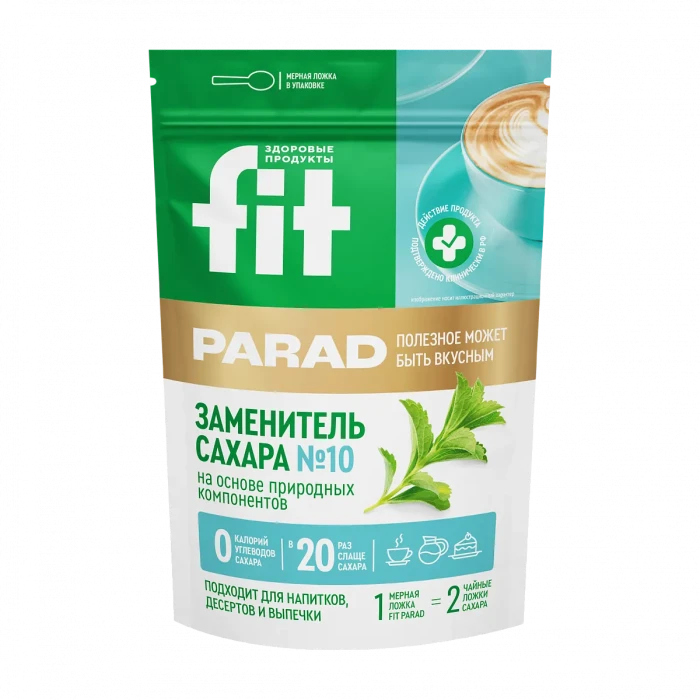 Заменитель сахара "Природные компоненты" ФитПарад / FitParad № 10, 150 гр