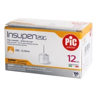 Иглы для шприц-ручки Инсупен Insupen 12 мм 29G №100 