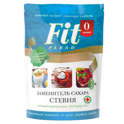 Заменитель сахара "Стевия" ФитПарад / FitParad № 14