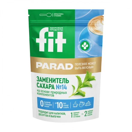 Қантты алмастырғыш «Стевия» FitParad /FitParad № 14