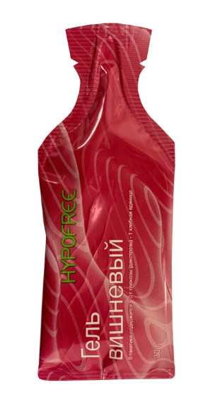Гель ГипоФри HYPOFREE вишня, 10 саше по 30 мл