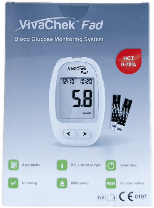 Глюкометр VivaChek Fad ВиваЧек Фад 