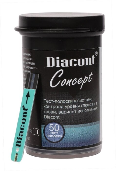 Тест-полоски Диаконт Концепт Diacont Concept №50