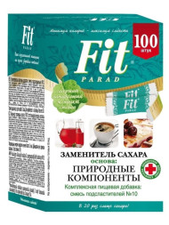 Заменитель сахара "Стевия" ФитПарад / FitParad № 10