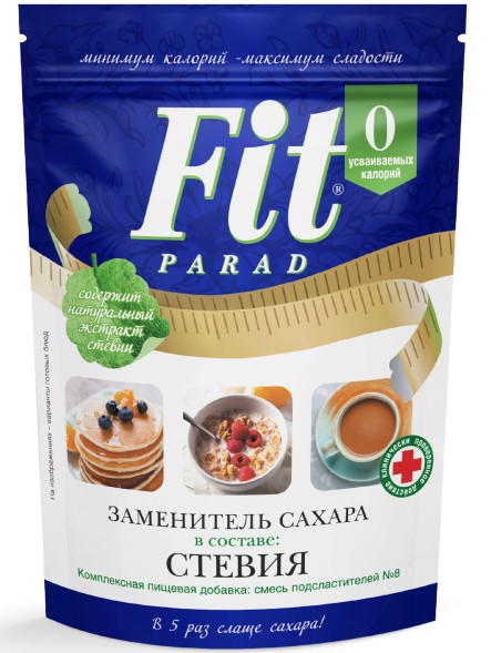 Заменитель сахара "Стевия" ФитПарад / FitParad № 8