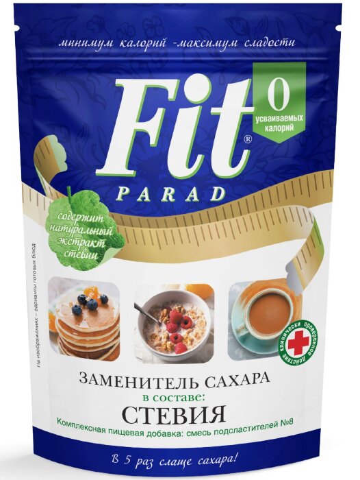 Заменитель сахара "Стевия" ФитПарад / FitParad № 8