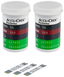Тест-полоска Аккучек-Чек Перформа №100