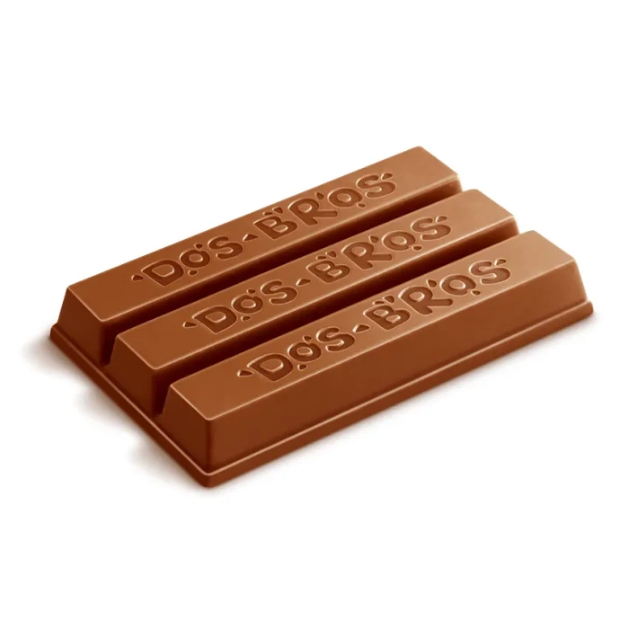 Шоколад молочный "Dos Bros" Победа с хрустящей вафлей 1559