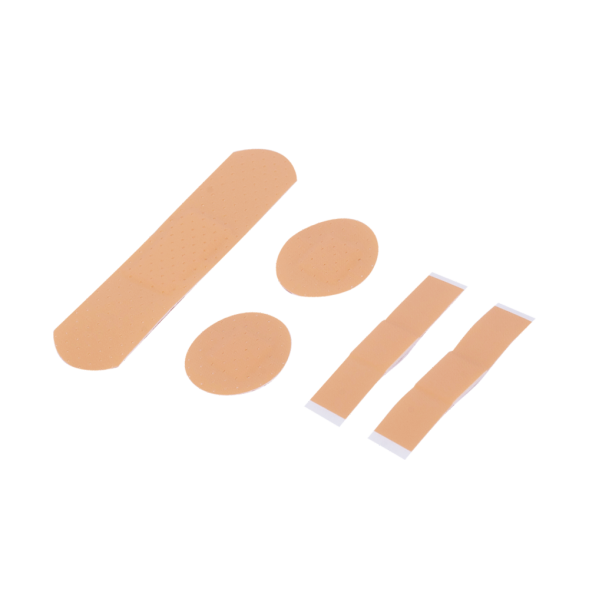 Набор классических пластырей Веолес Veoles 20 штук  7x2 см, 4x1 см, 6x2 см,  2,5x2,5 см