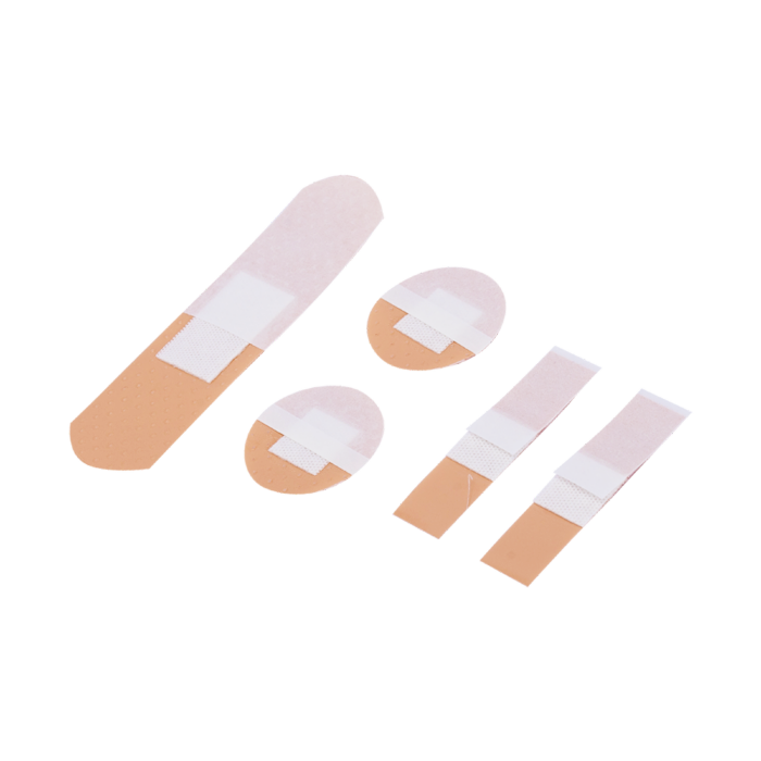 Набор классических пластырей Веолес Veoles 20 штук  7x2 см, 4x1 см, 6x2 см,  2,5x2,5 см