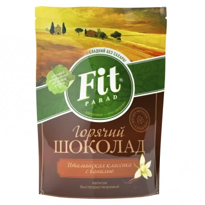 Быстрорастворимый горячий шоколад  "Ваниль" ФитПарад FitParad